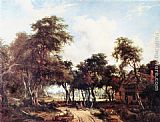 Landscape with Woods and Cottage